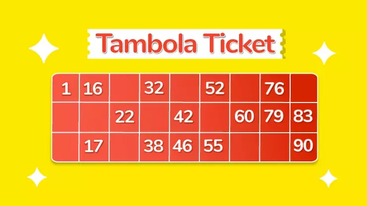 Tambola Game Ticket 