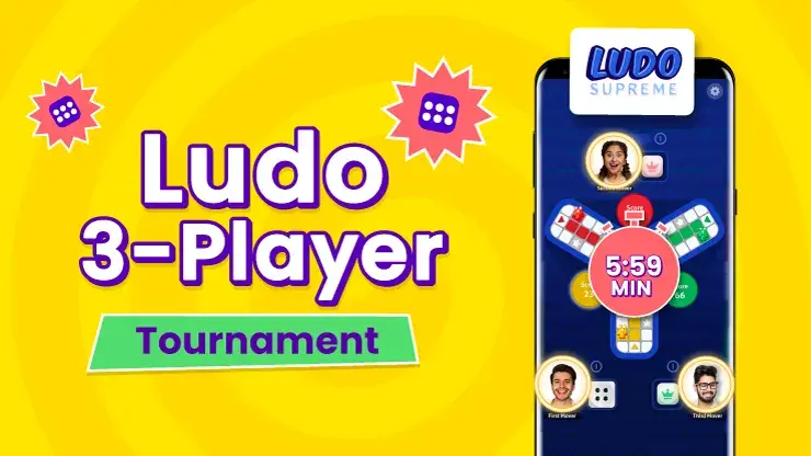 3 player लूडो किंग