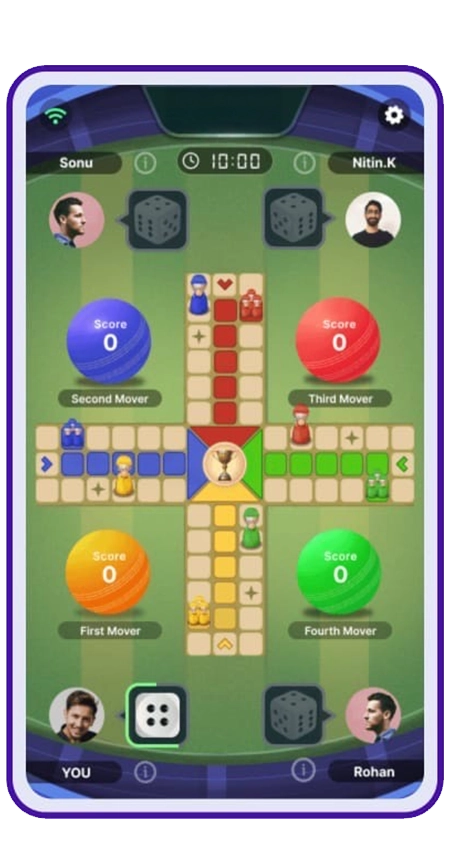 ludo board design IPL theme image