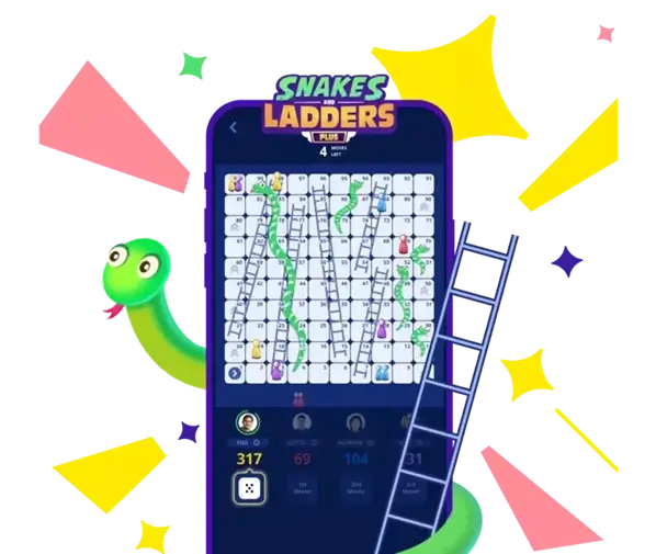 Snakes and Ladders Play Snakes and Ladders Plus on Zupee